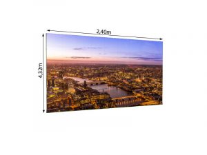 LED Wand 4.32m x 2.40m - 2.5mm LEDitgo sB2HB mieten