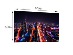 LED Wand 7.00m x 4.00m - 5.9mm INFiLED ER5pro mieten
