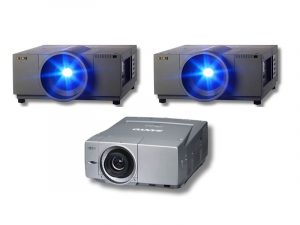 Projektoren-Set - Eiki LC-HDT1000 & Sanyo PLC-XF60A im Set inkl. Flugrahmen, Casetec-Case, Wechseloptiken (Gebrauchtware) kaufen