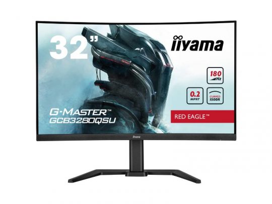 Das Bild zeigt einen Bildschirm. iiyama GCB3280QSU-B2 - Produktbild. 