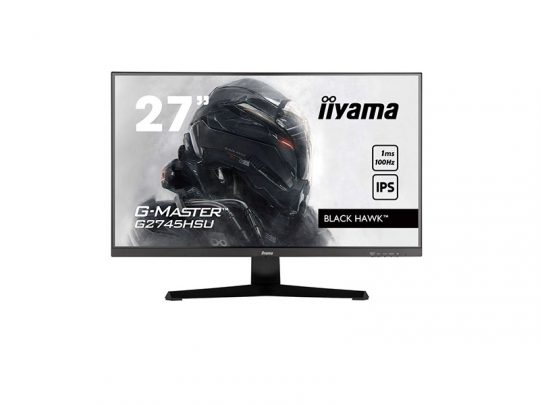 Das Bild zeigt einen Bildschirm. iiyama G2745HSU-B2 - Produktbild. 