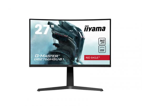 Das Bild zeigt einen Bildschirm. iiyama GB2766HSU-B1 - Produktbild. 