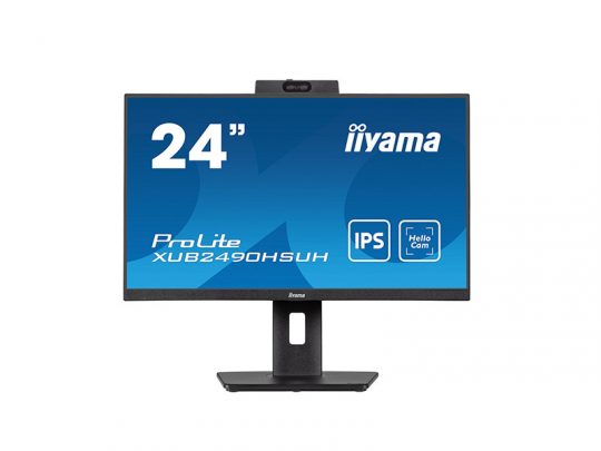 Das Bild zeigt einen Bildschirm. iiyama XUB2490HSUH-B1 - Produktbild. 