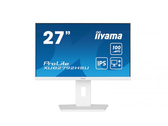 Das Bild zeigt einen Bildschirm. iiyama XUB2792HSU-W6 - Produktbild. 
