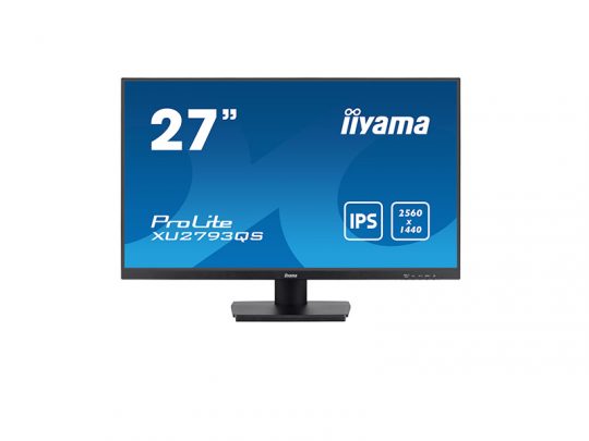 Das Bild zeigt einen Bildschirm. iiyama XU2793QS-B7 - Produktbild. 