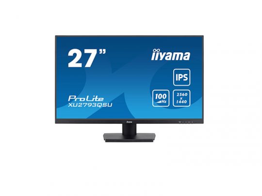 Das Bild zeigt einen Bildschirm. iiyama XU2793QSU-B7 - Produktbild. 