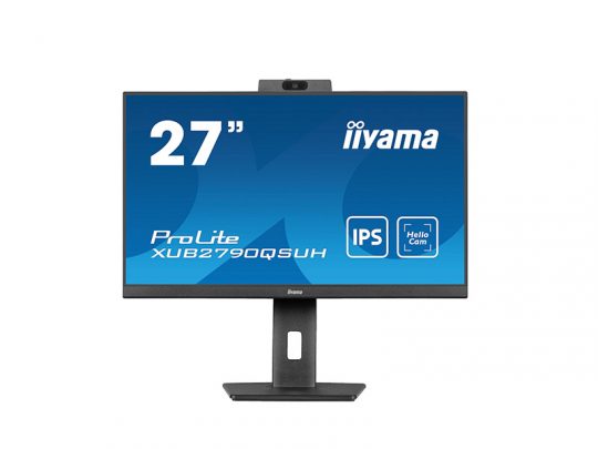 Das Bild zeigt einen Bildschirm. iiyama XUB2790QSUH-B1 - Produktbild. 