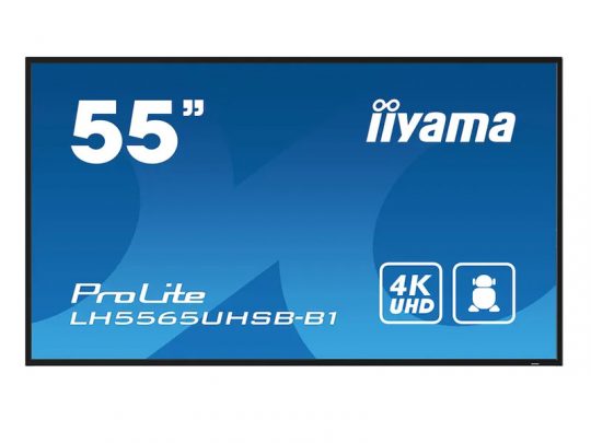 Das Bild zeigt einen Bildschirm. iiyama LH5565UHSB-B1 - Produktbild