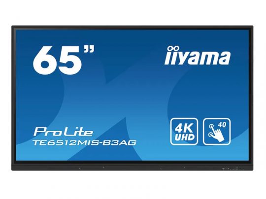 Das Bild zeigt einen Bildschirm. iiyama TE6512MIS-B3AG - Produktbild