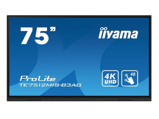 Das Bild zeigt einen Bildschirm. iiyama TE7512MIS-B3AG - Produktbild