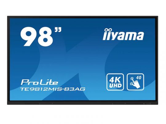 Das Bild zeigt einen Bildschirm. iiyama TE9812MIS-B3AG - Produktbild