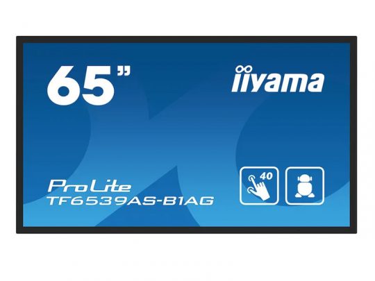 Das Bild zeigt einen Bildschirm. iiyama TF6539AS-B1AG - Produktbild